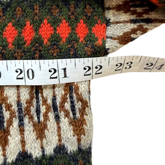VTG Iceland Hans Heitsch Sweater Womens S M Scandanavian Lambs Wool Sweden Boho - Picture 4 of 7